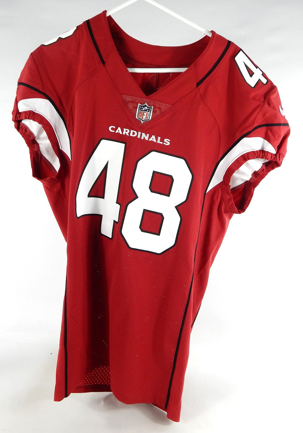2020 Arizona Cardinals #48 Game Issued Red Jersey 42 767