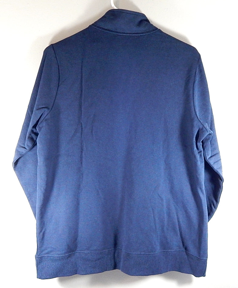 Detroit Pistons Motor City Gear For Sports Half Zip Sweatshirt Ladies M Navy New Pic2