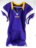 2012 Minnesota Vikings Blank Game Issued Purple Jersey 50 DP86543