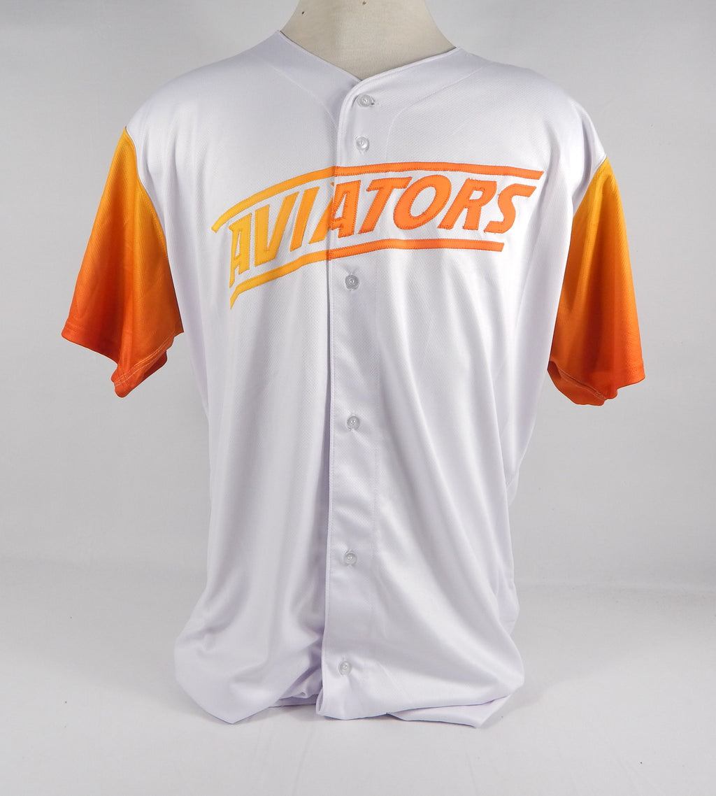 2019 Las Vegas Aviators Blank Game Issued White Jersey 50 712859S
