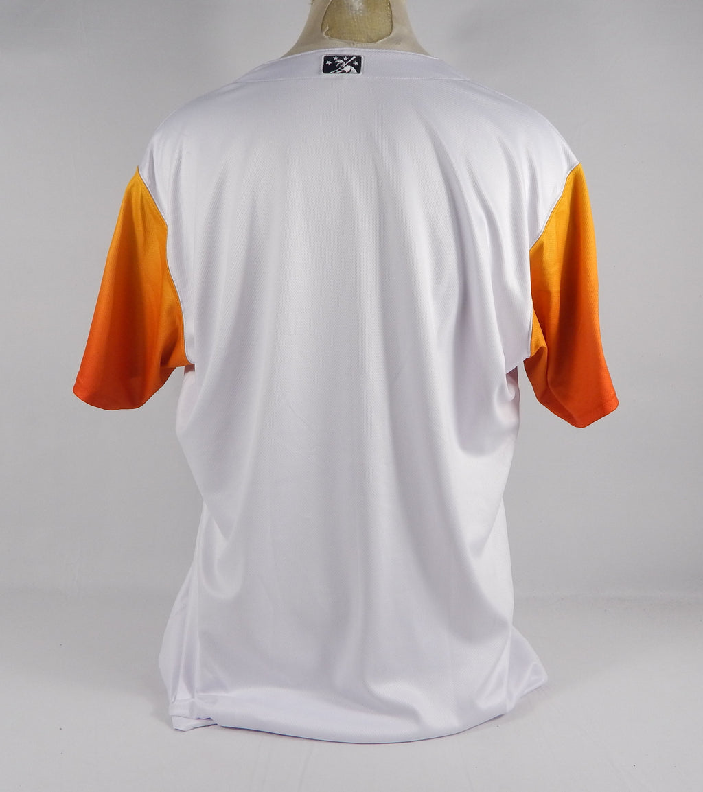 2019 Las Vegas Aviators Blank Game Issued White Jersey 50 712859S Pic2
