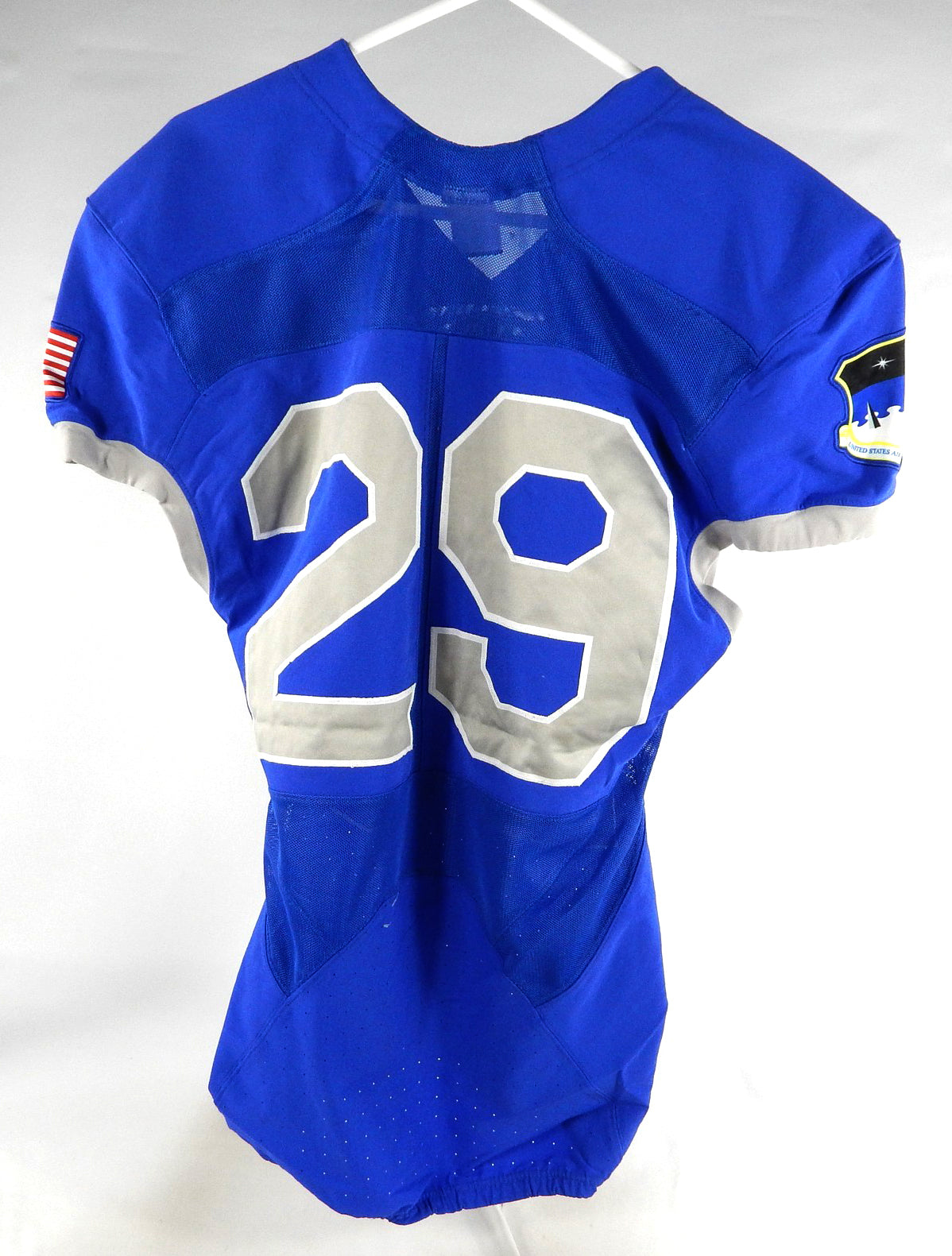 2016 Air Force Falcons #29 Game Used Blue Jersey NP Rem M 850 Pic2