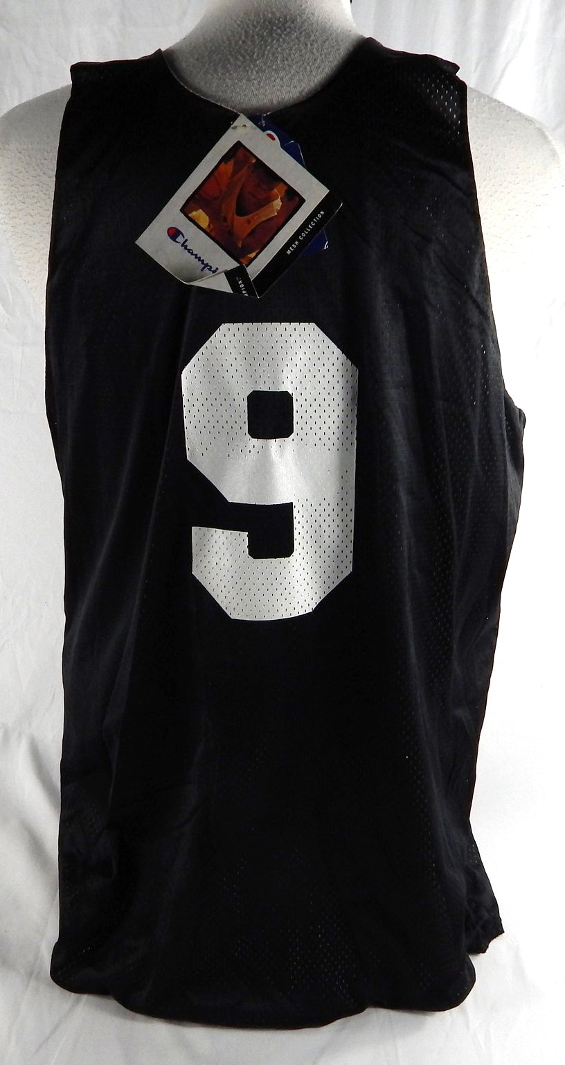1990s Cleveland Cavaliers #9 Game Issued Black Practice Jersey XL 996 Pic2