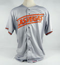 2023 Las Vegas Aviators Blank Game Issued Grey Jersey 52 712861S