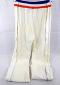 1988-89 Cleveland Cavaliers #3 11 Game Used White Warm Up Pants 36 60