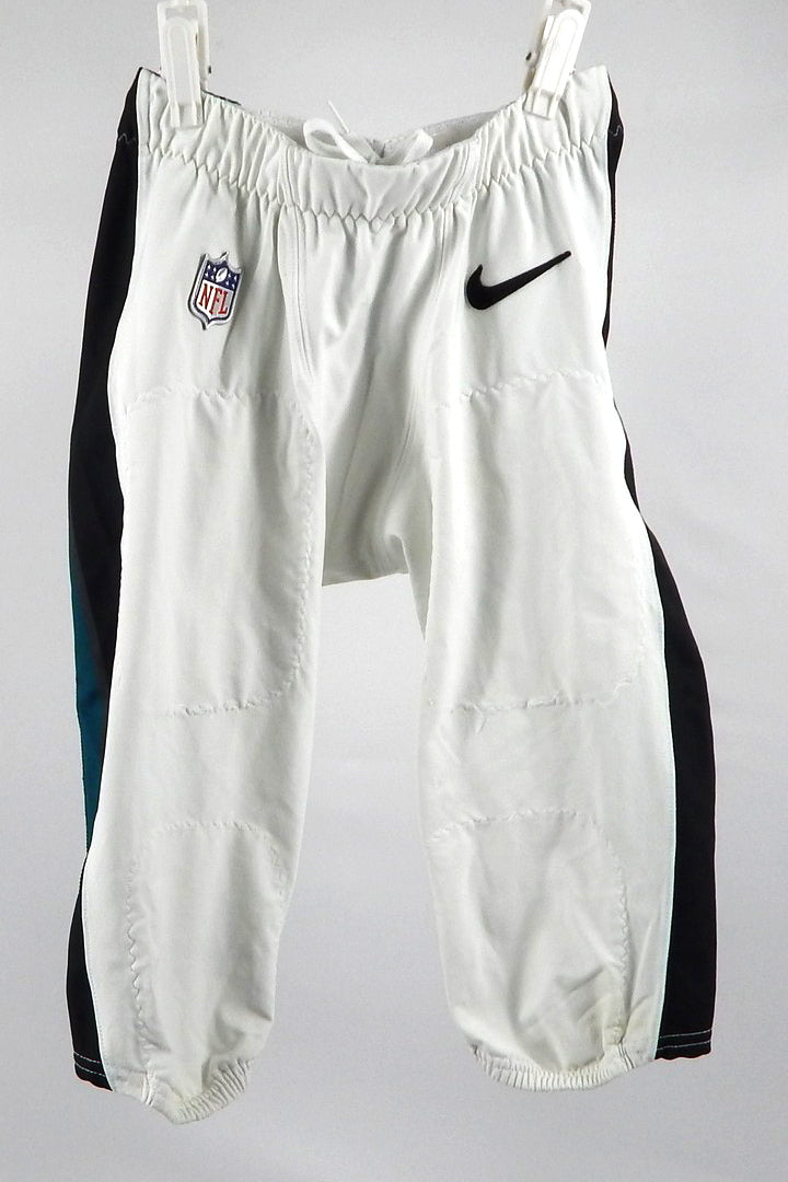 2023 Philadelphia Eagles Marcus Mariota #8 Game Used White Pants 28 730