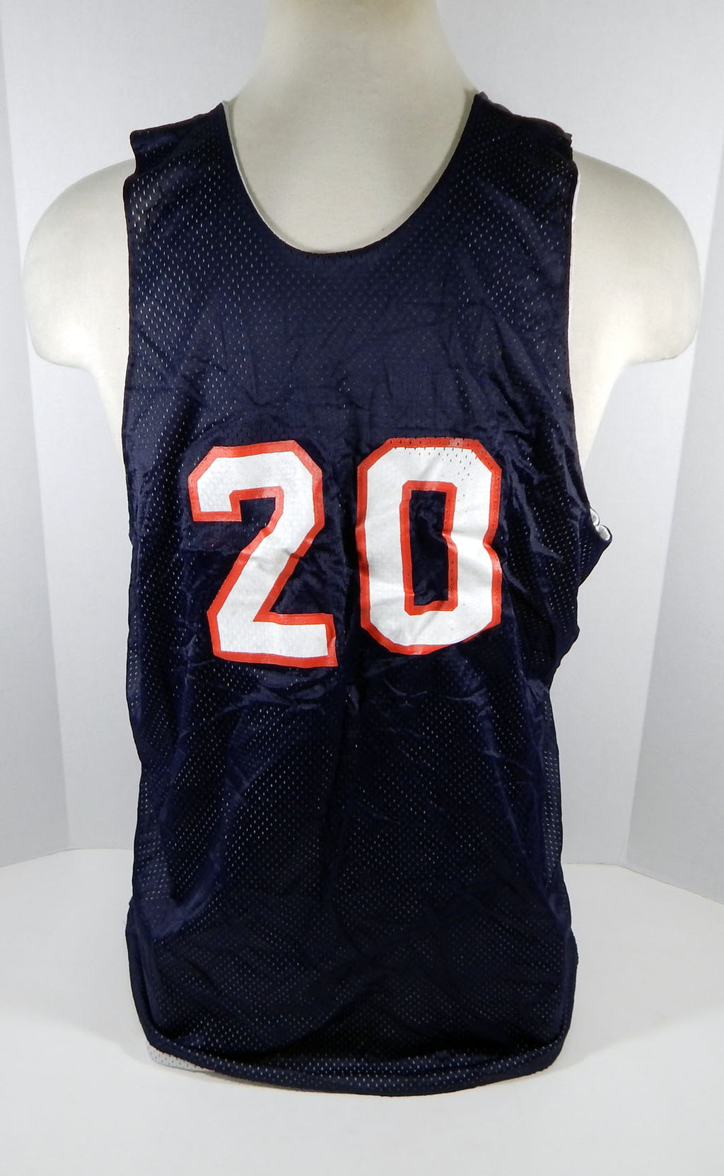 1990s Team USA Basketball #20 Game Issued Blue Reversible Practice Jersey 2XL 42 Pic2