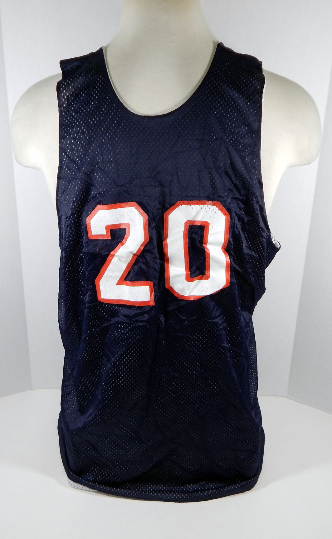 1990s Team USA Basketball #20 Game Issued Blue Reversible Practice Jersey 2XL 42 Pic2