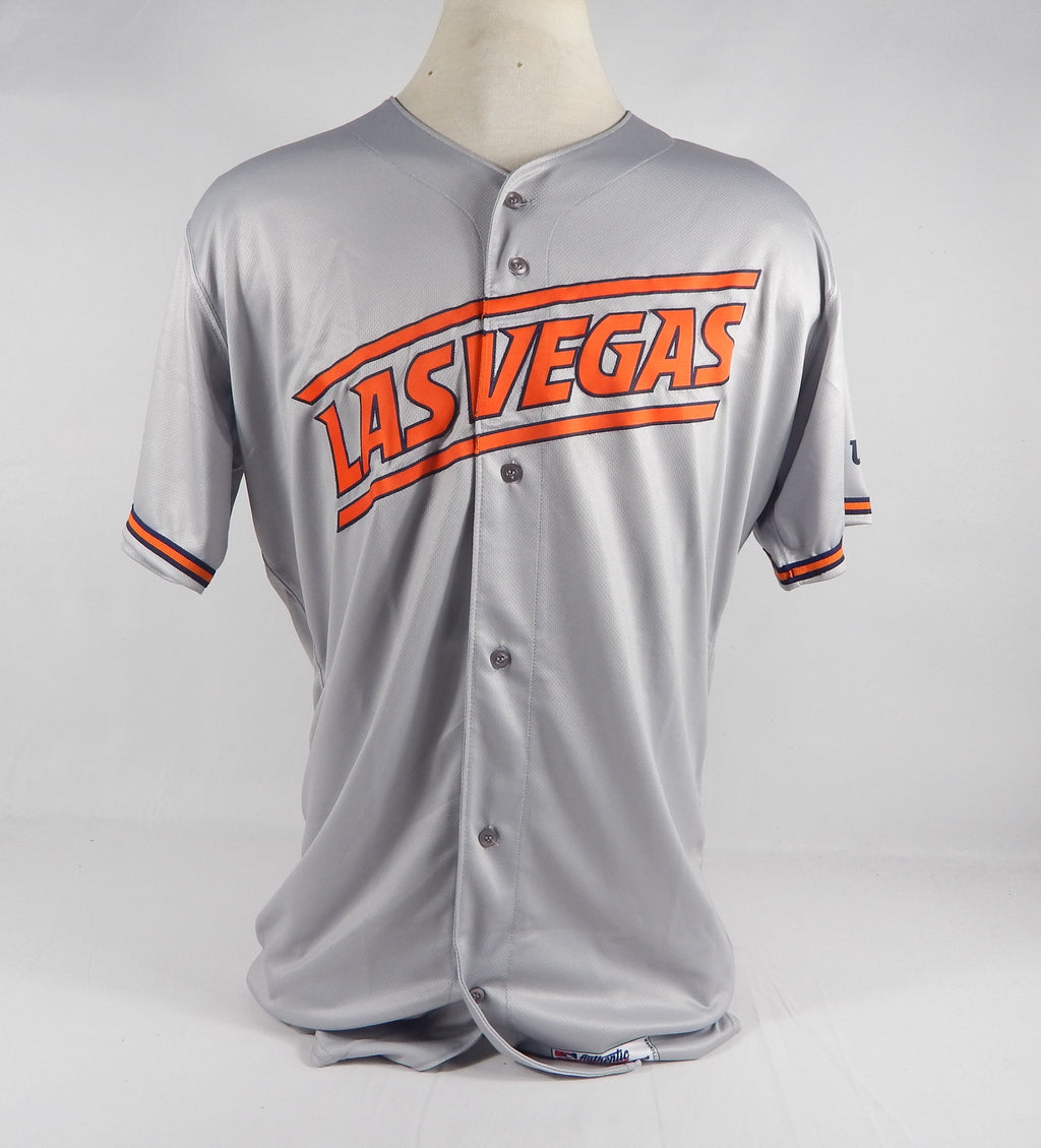 2023 Las Vegas Aviators Blank Game Issued Grey Jersey 46 712863S