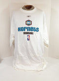 New Orleans Oklahoma City Hornets # Team Issued White Training T-Shirt 2XL DP57519