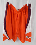 2000s Virginia Tech Hokies Game Issued Orange Shorts Basketball XL 027
