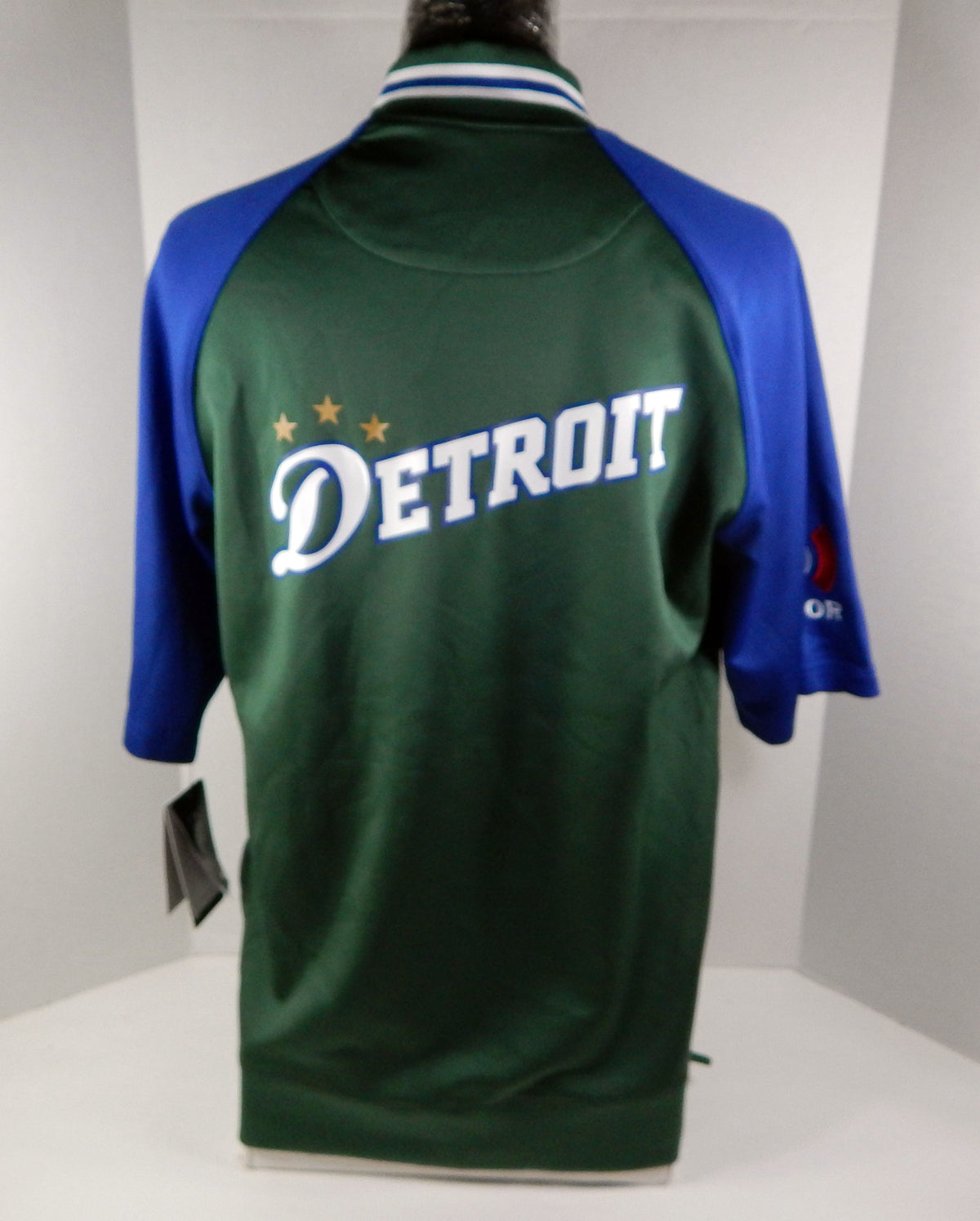 2022-23 Detroit Pistons Game Issued Green Jacket Nike DN5534-333 LT 28S Pic2