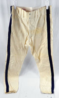 1993 Houston Astros Jose Uribe #23 Game Used Cream Baseball Pants 33-28 DP112840