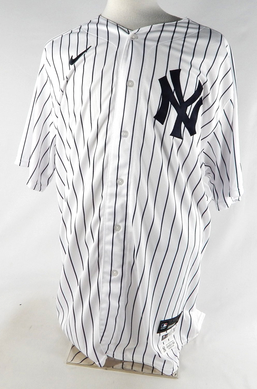 2020 New York Yankees Luis Avilan #70 Game Used White Jersey Whitey Ford 16 P 5