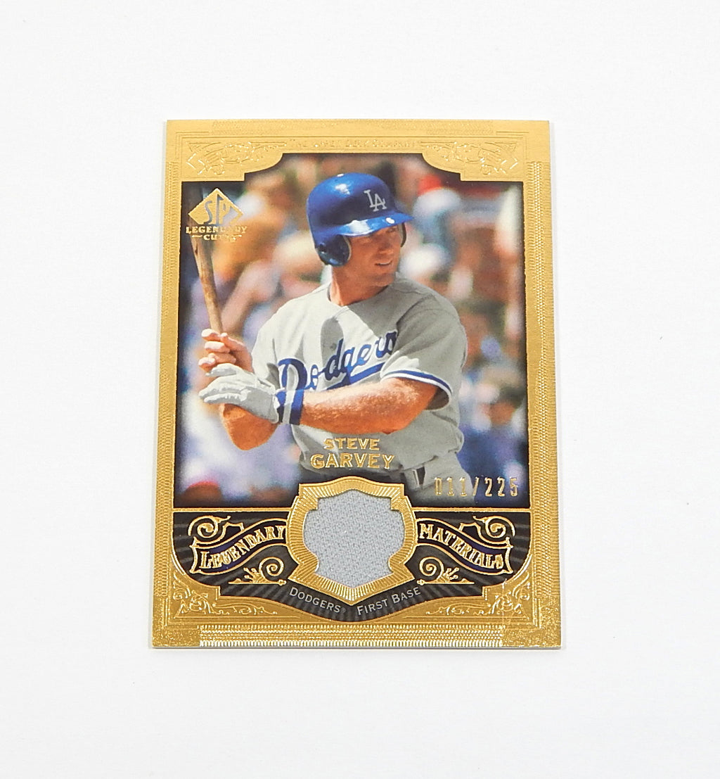 2006 SP Legendary Cuts Legendary Material Gold Steve Garvey #LM-SG Used Bat /225