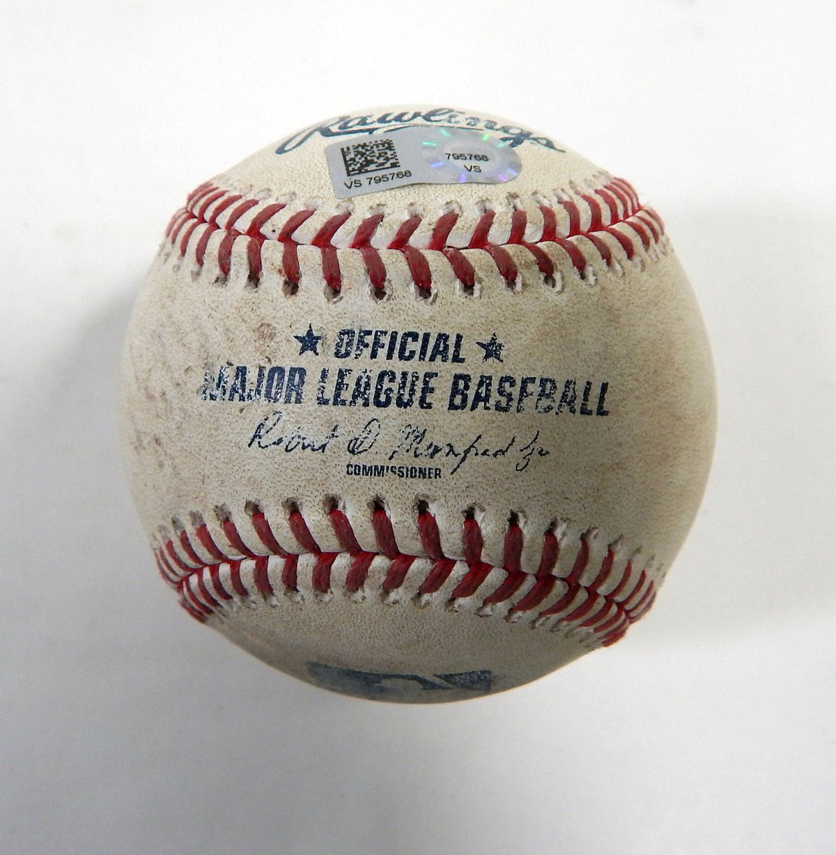 2021 Washington Nationals at Colorado Rockies Game Used Baseball Tapia Foul