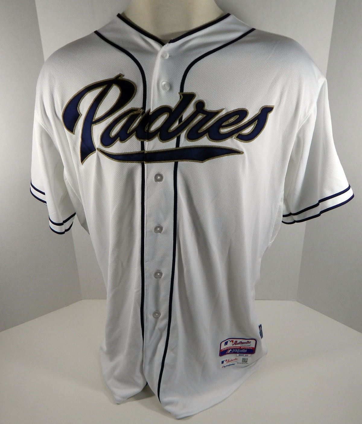 2015 San Diego Padres Marcus Mateo #88 Game Issued White Jersey Pic2