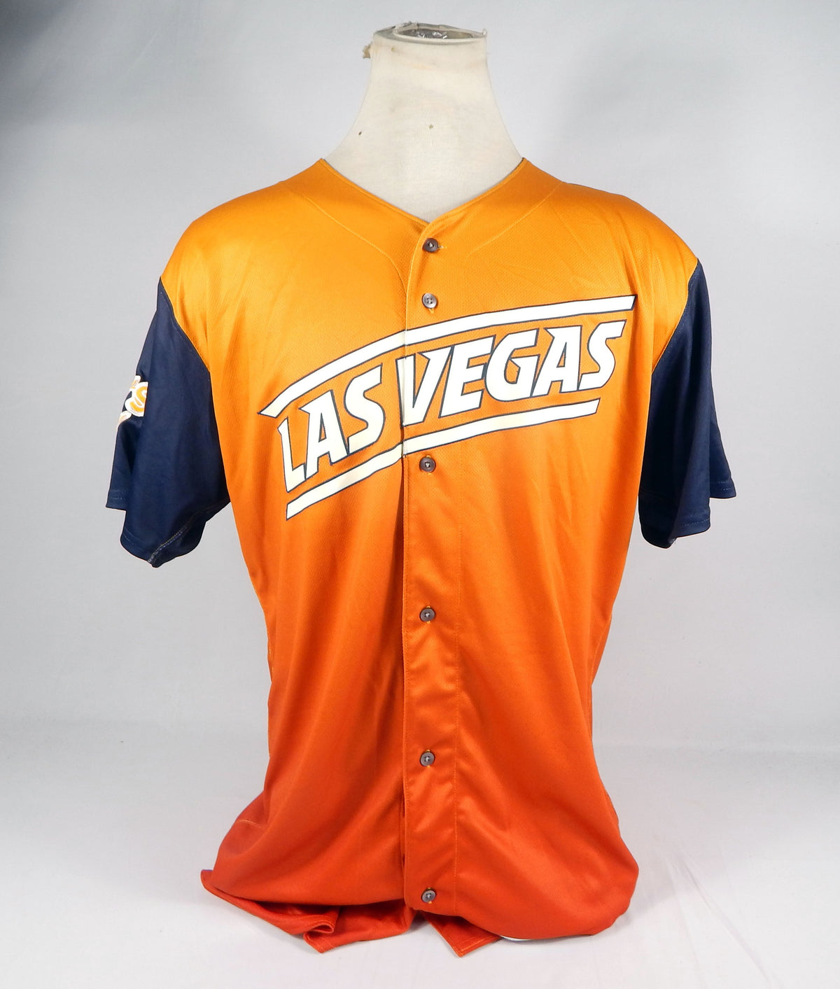 2020 Las Vegas Aviators Blank Game Issued Orange Jersey Sunrise 50 712868S