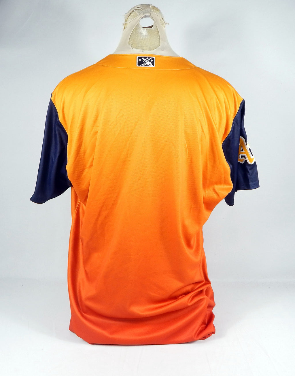 2020 Las Vegas Aviators Blank Game Issued Orange Jersey Sunrise 50 712868S Pic2