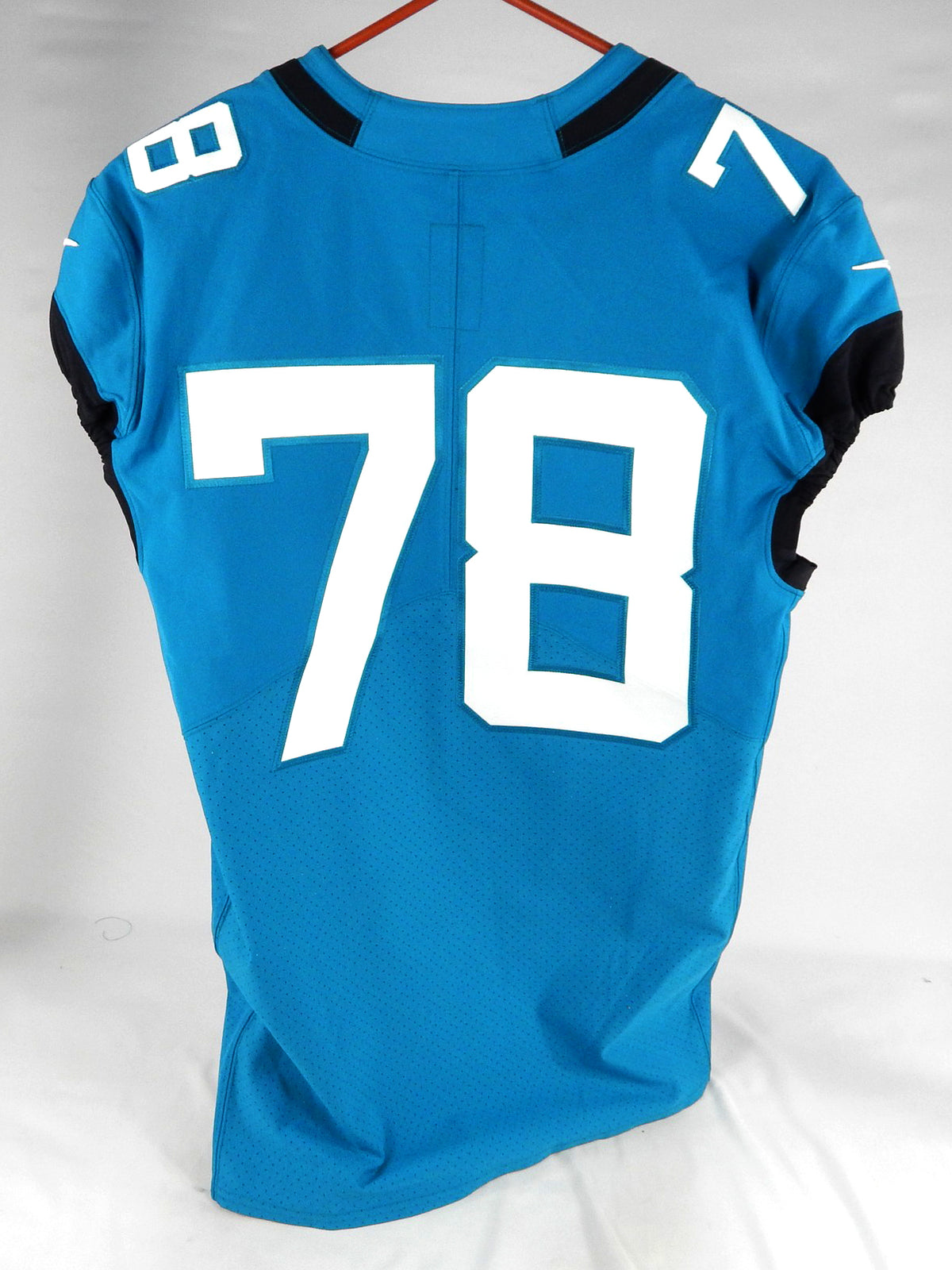 2019 Jacksonville Jaguars #78 Game Issued Blue Jersey Np Rem 44 DP75010 Pic2