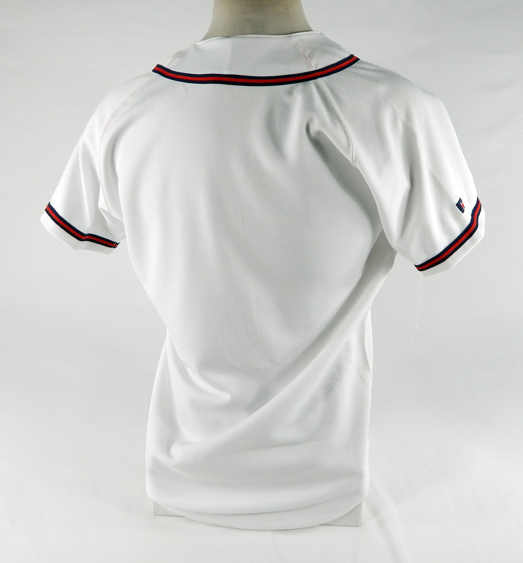 1990s Atlanta Braves Blank # Authentic White Jersey 40 DP70399 Pic2