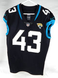 2020 Jacksonville Jaguars #43 Game Issued Black Jersey Np Rem 42 DP75013
