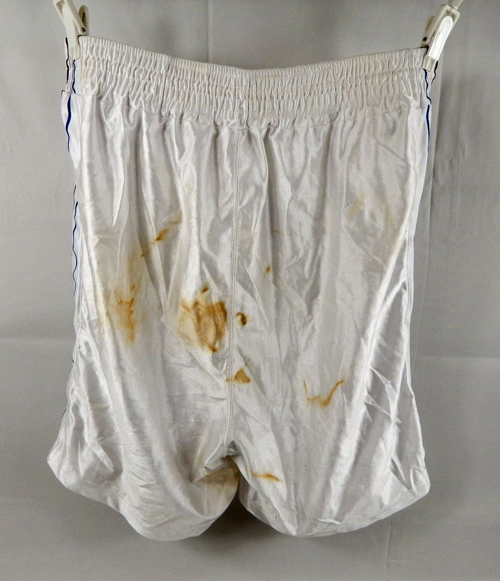 1998-99 Orlando Magic Kevin Ollie #3 Game Used White Shorts 42 469 Pic2