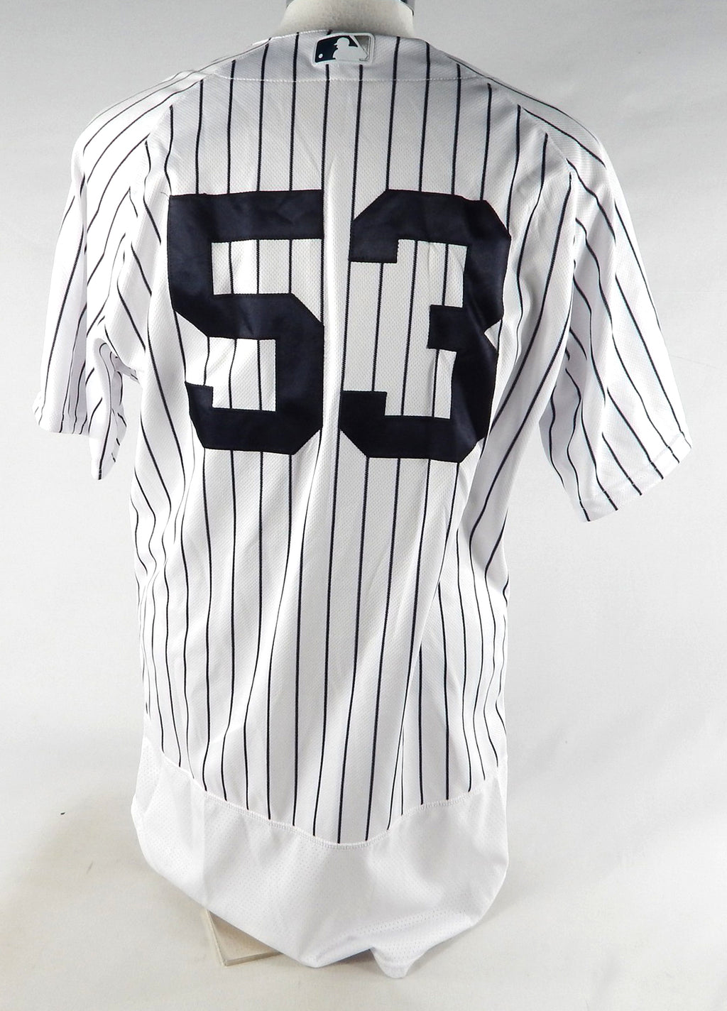 2023 New York Yankees #53 Game Issued Pos Used White Jersey 44 673 Pic2
