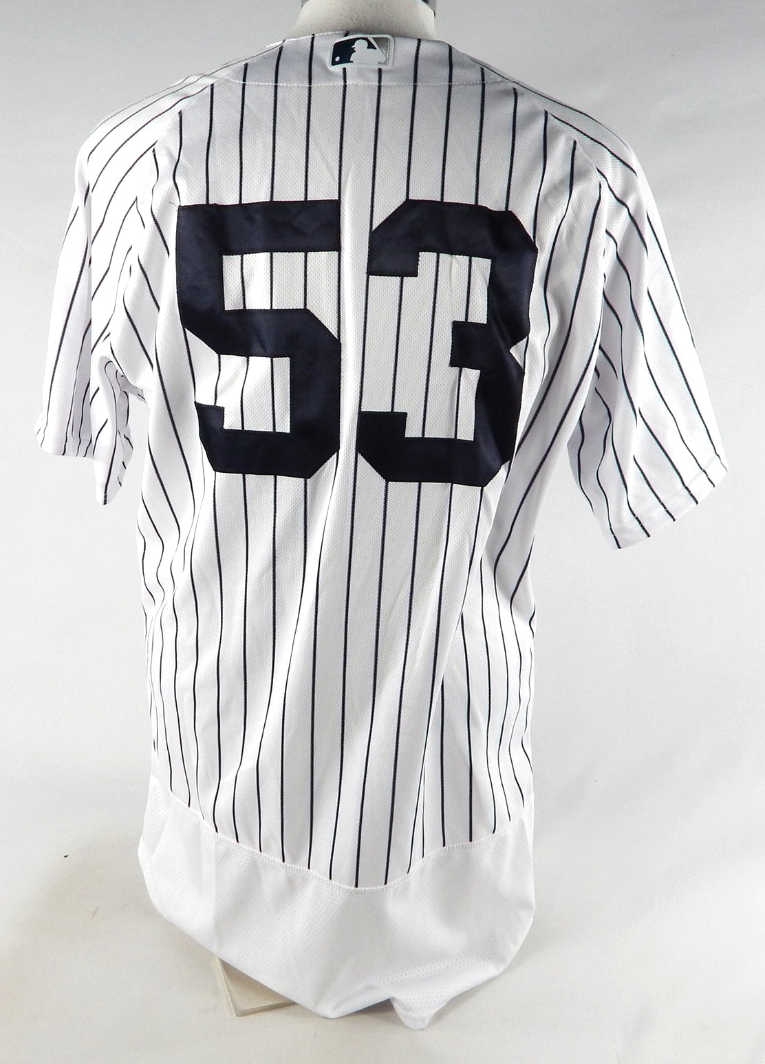 2023 New York Yankees #53 Game Issued Pos Used White Jersey 44 673 Pic2