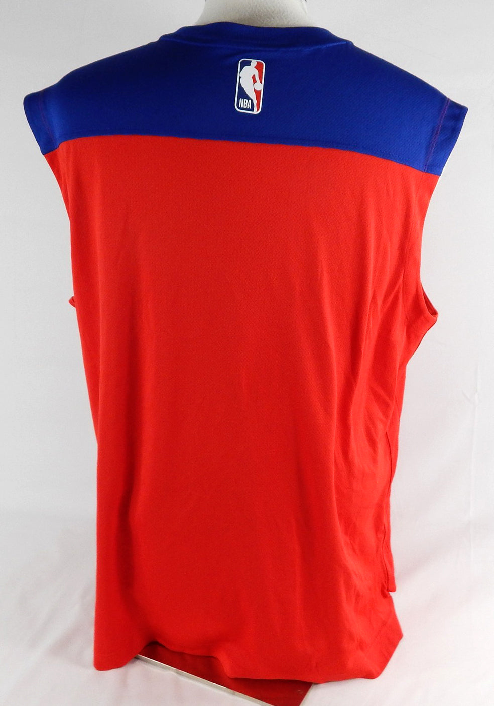 2024-25 Detroit Pistons Jalen Duren #0 Game Used Red Tank Top Shirt XL 389 Pic2