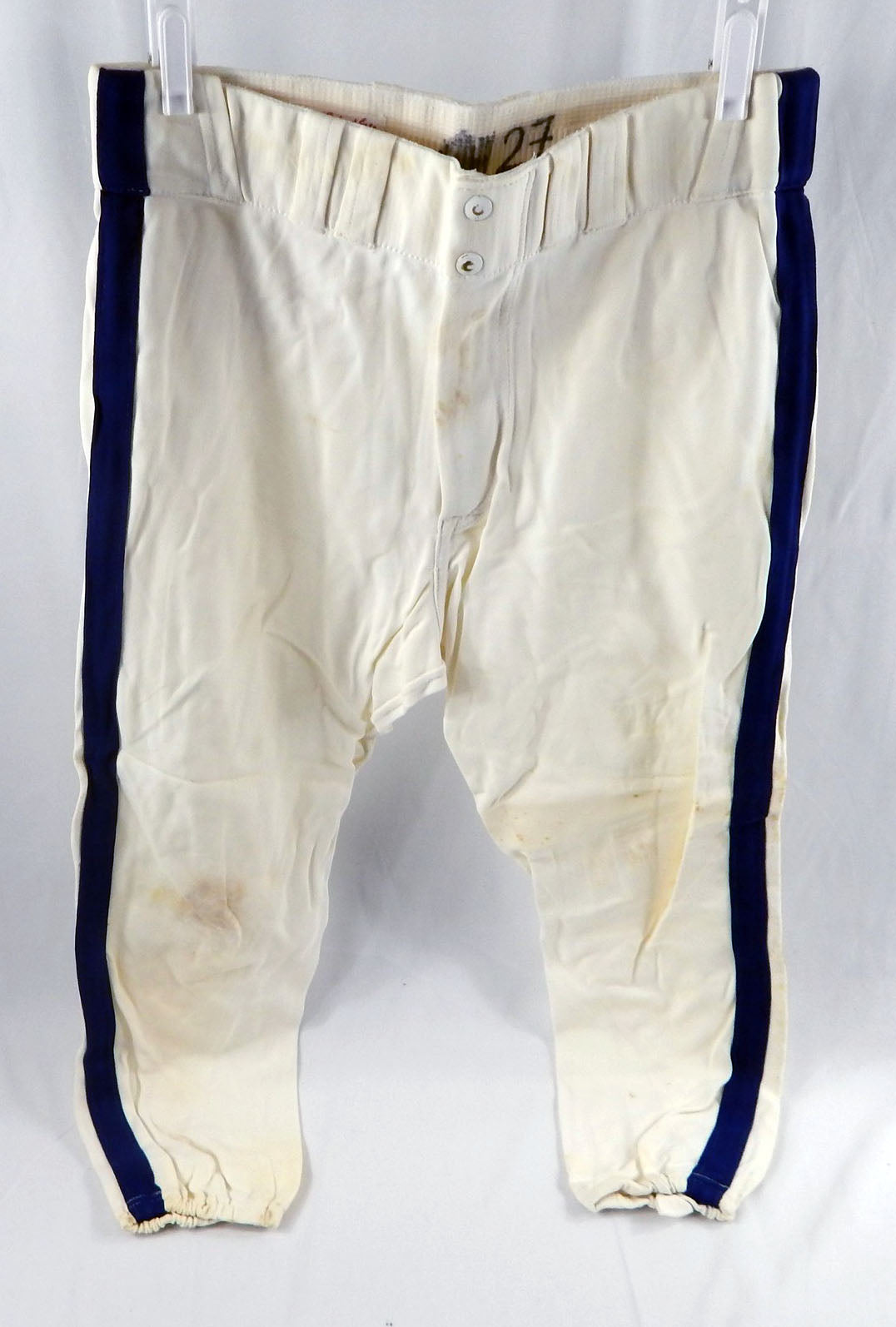 1990 Houston Astros Jim Deshaies #27 Game Used Baseball Pants 38-27 DP112850