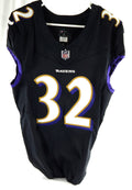2023 Baltimore Ravens Marcus Williams #32 Game Issued Black Jersey 38 581