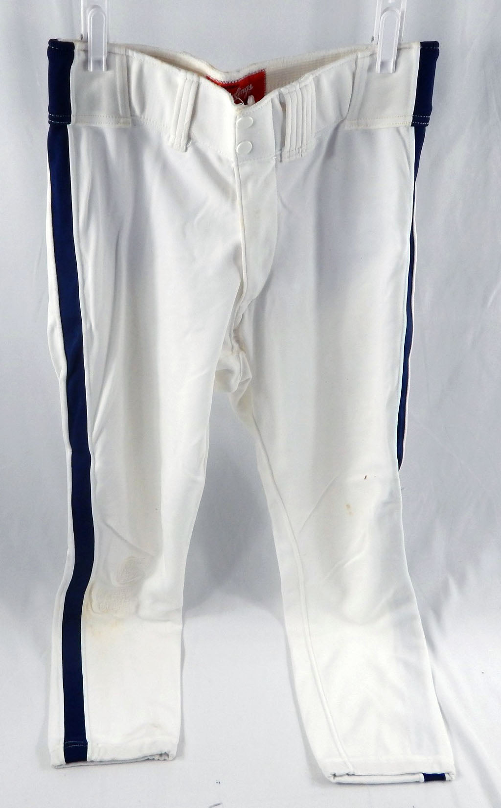 1993 Houston Astros Chris Donnels #3 Game Used White Baseball Pants 34-29 112852