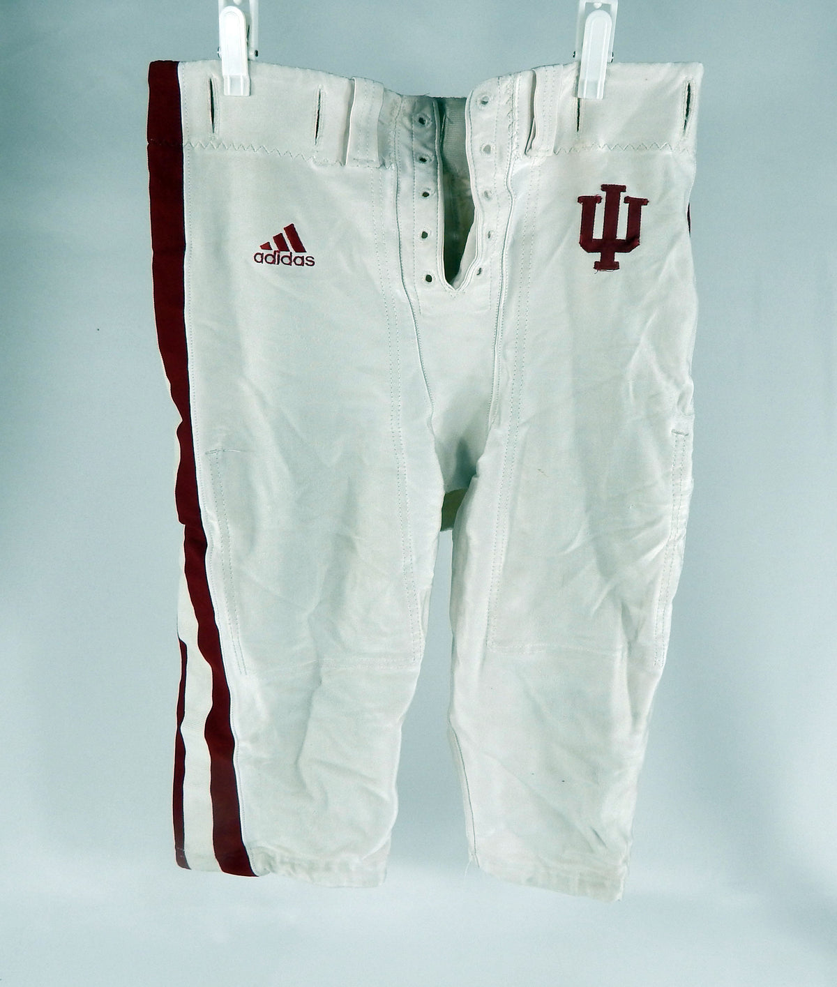 2004 Indiana Hoosiers #50 Game Used White Pants 42 DP67469