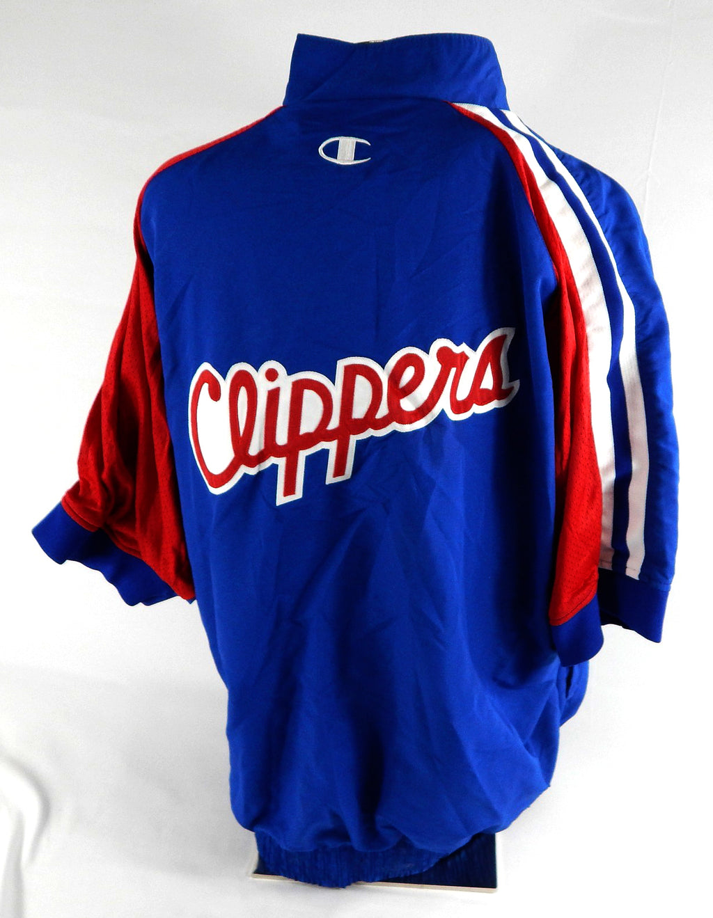 1998-99 Los Angeles Clippers #1 Game Used Blue Warm Up Jacket 48 793 Pic2