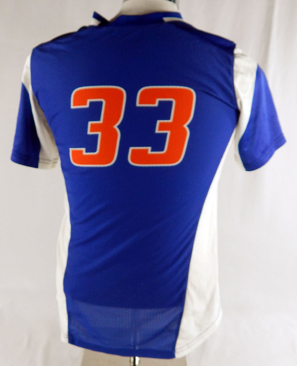 2015 Boise State Broncos #33 Game Issued Blue Jersey Womens Soccer M 056 Pic2