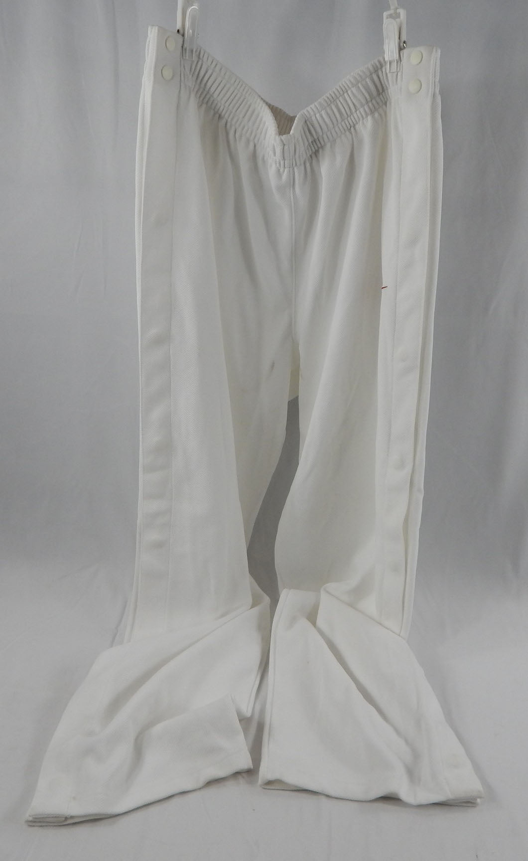 2000s Alabama Crimson Tide #5 Game Issued White Warm Up Pants XXL 037