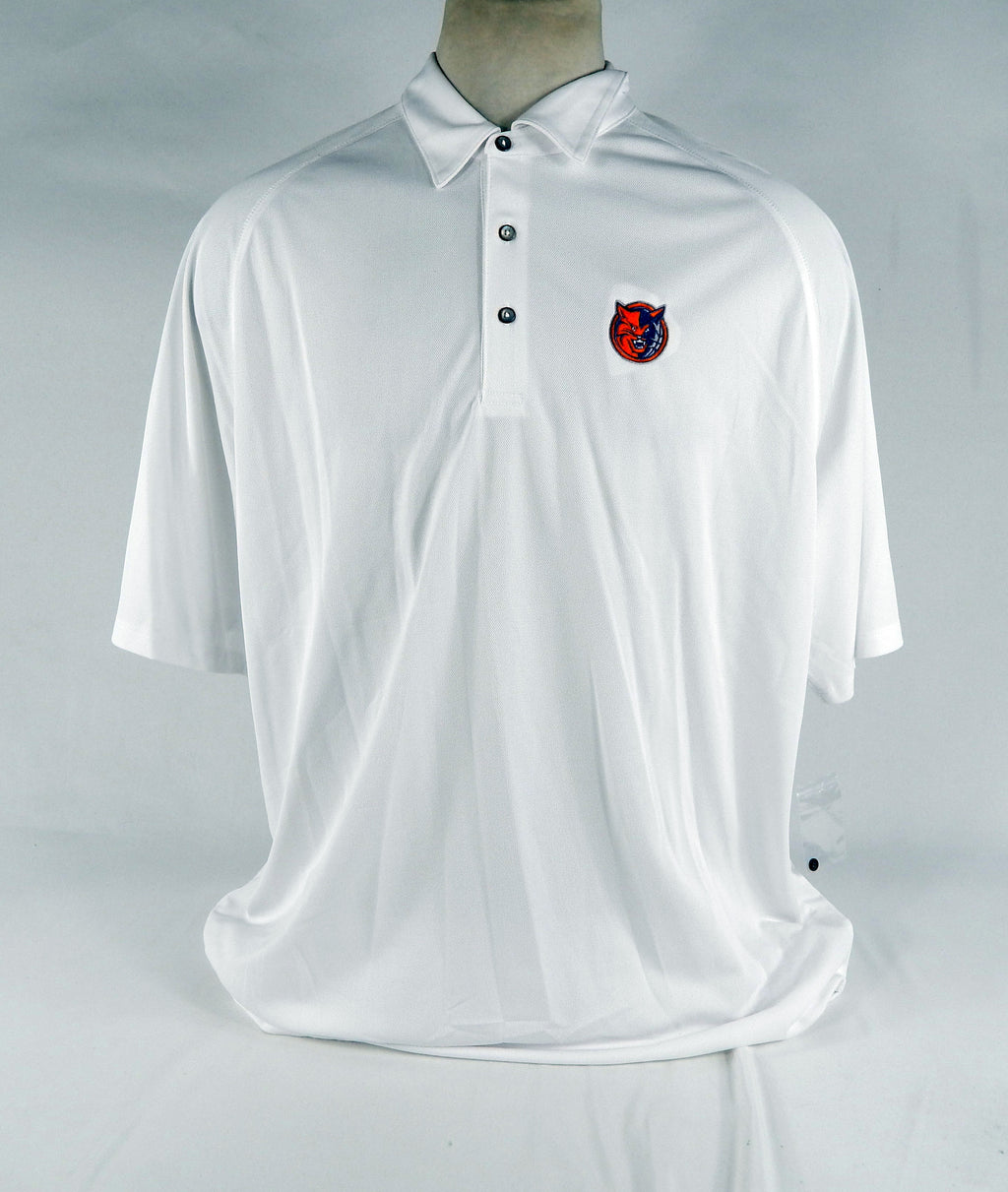 2000s Charlotte Bobcats Team Issued White Polo Shirt 3XL DP69191