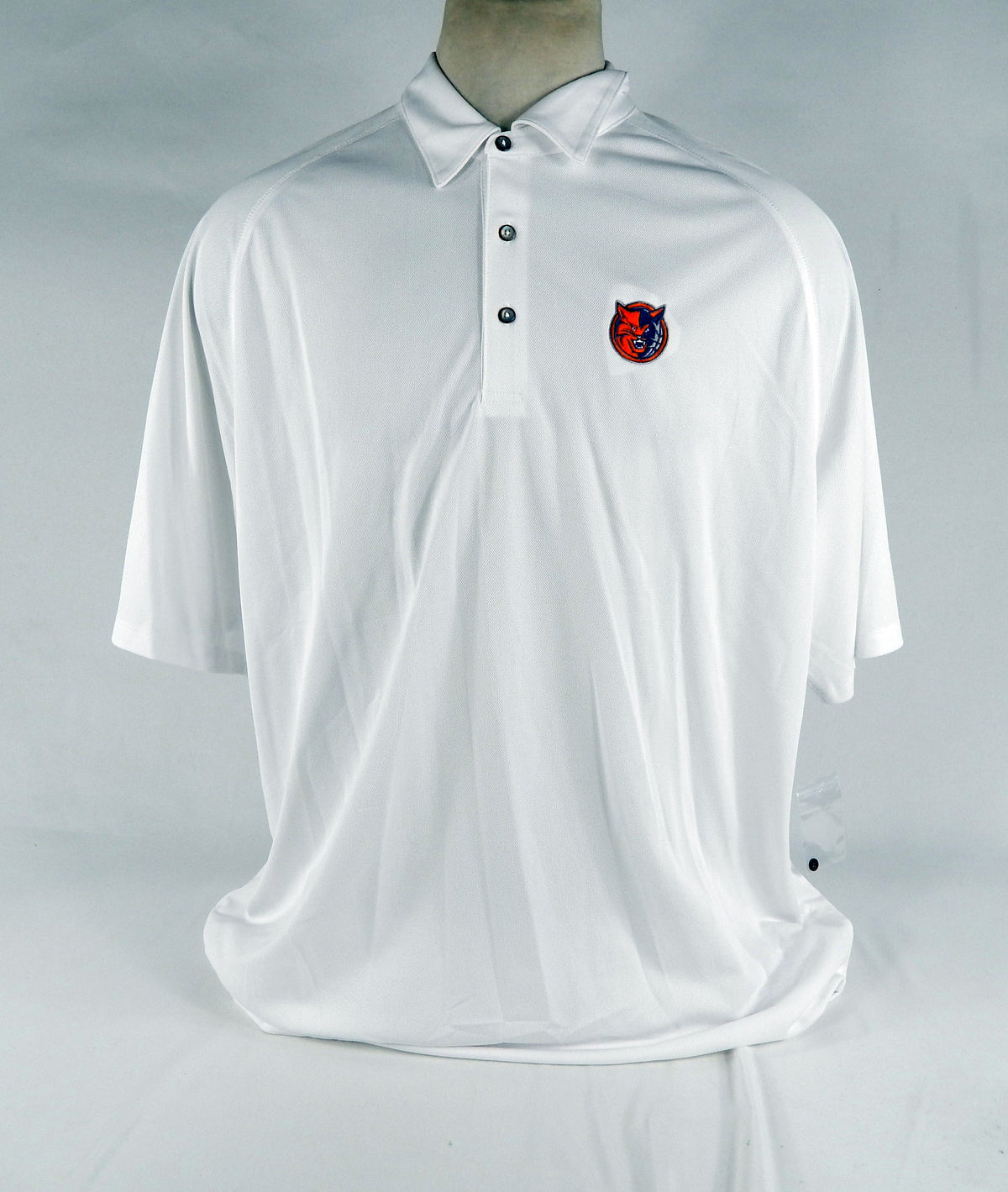2000s Charlotte Bobcats Team Issued White Polo Shirt 3XL DP69191