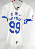 2018 Air Force Falcons #99 Game Used White Jersey NP Rem M 860