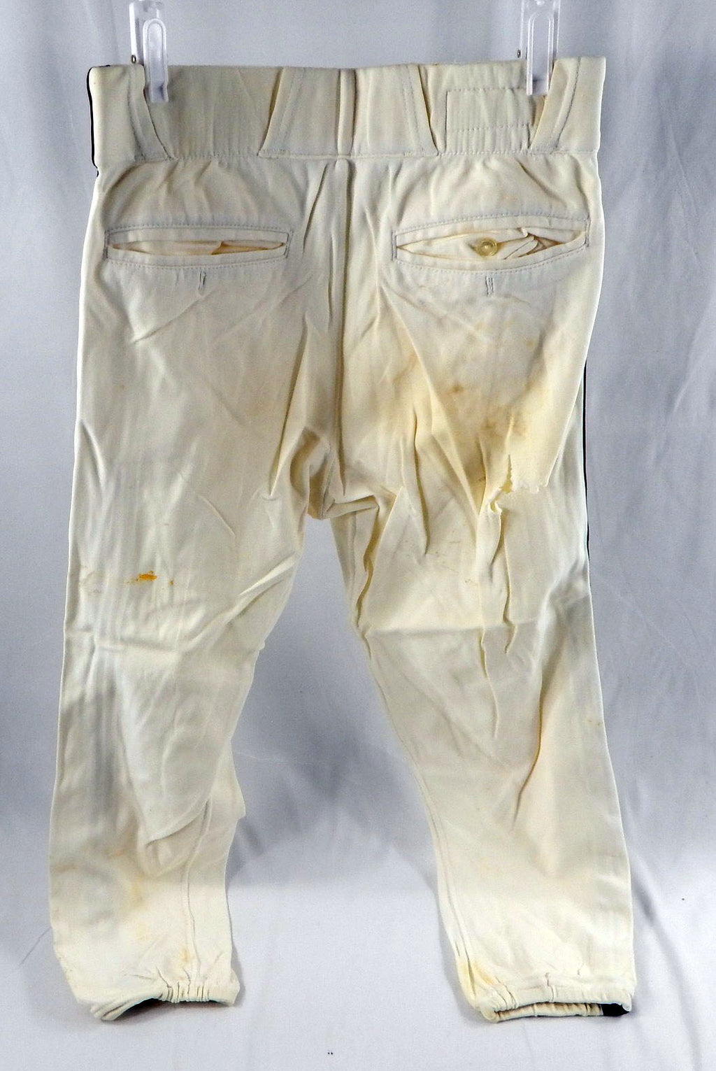 1993 Houston Astros Ken Caminiti #6 Game Used Cream Baseball Pants 34 DP112855 Pic2