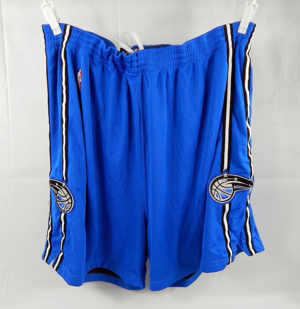 2002-06 Orlando Magic #4 Game Used Blue Shorts 50 75
