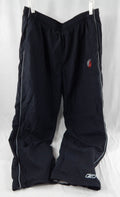 2004-06 Portland Trailblazers Team Issued Black Travel Pants XXL 040