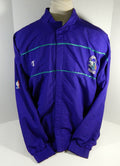 2000-01 Charlotte Hornets Terrance Roberson #8 Game Used Purple Warm Up Jacket 8