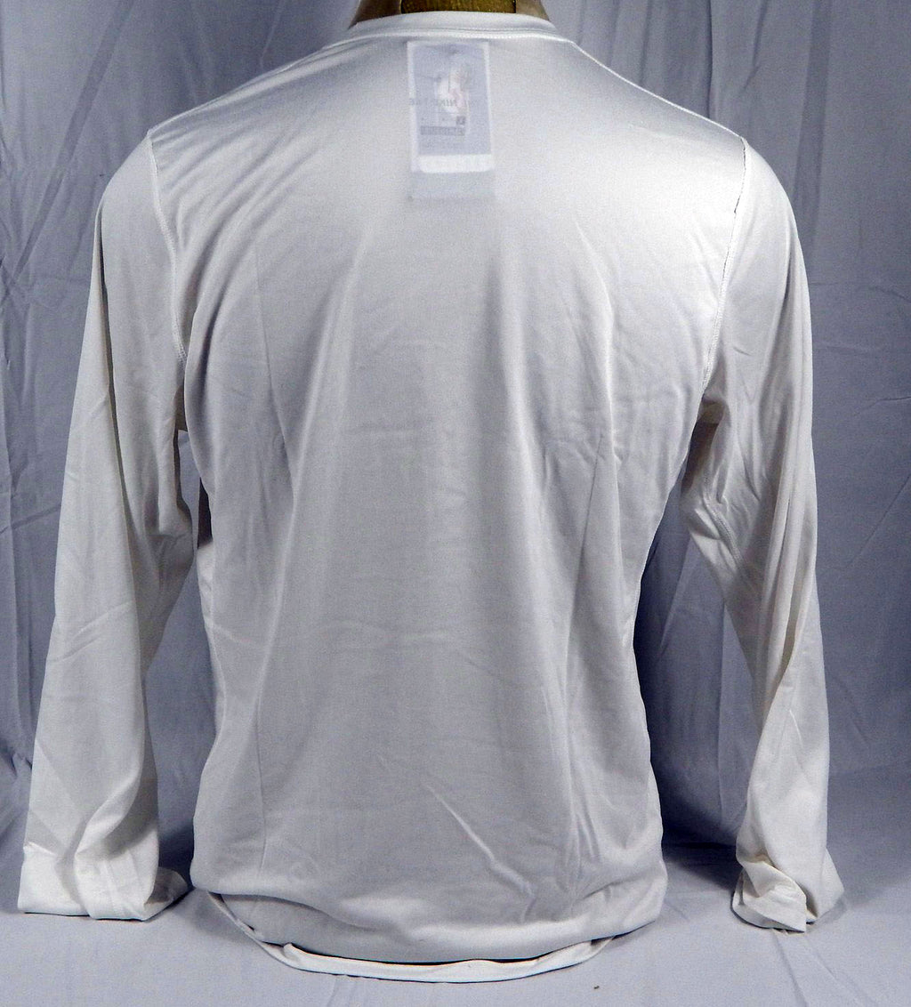 2021-22 Detroit Pistons Team Issued White Long Sleeve Training Shirt Nike 0 L 1S Pic2