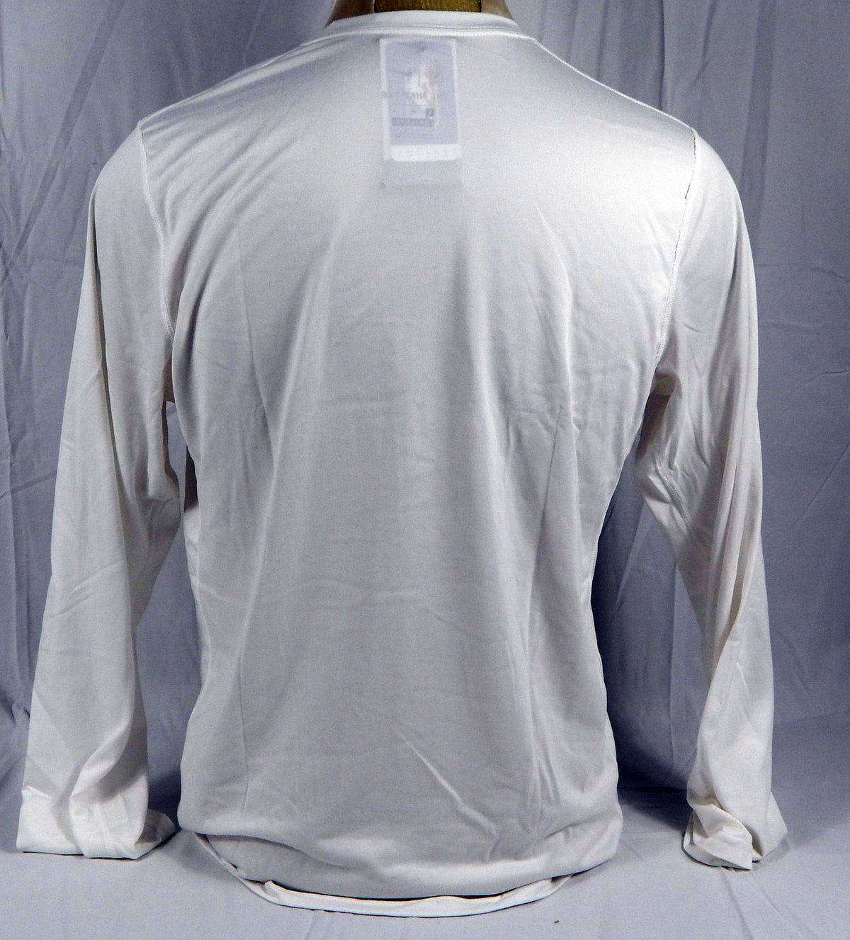 2021-22 Detroit Pistons Team Issued White Long Sleeve Training Shirt Nike 0 L 1S Pic2