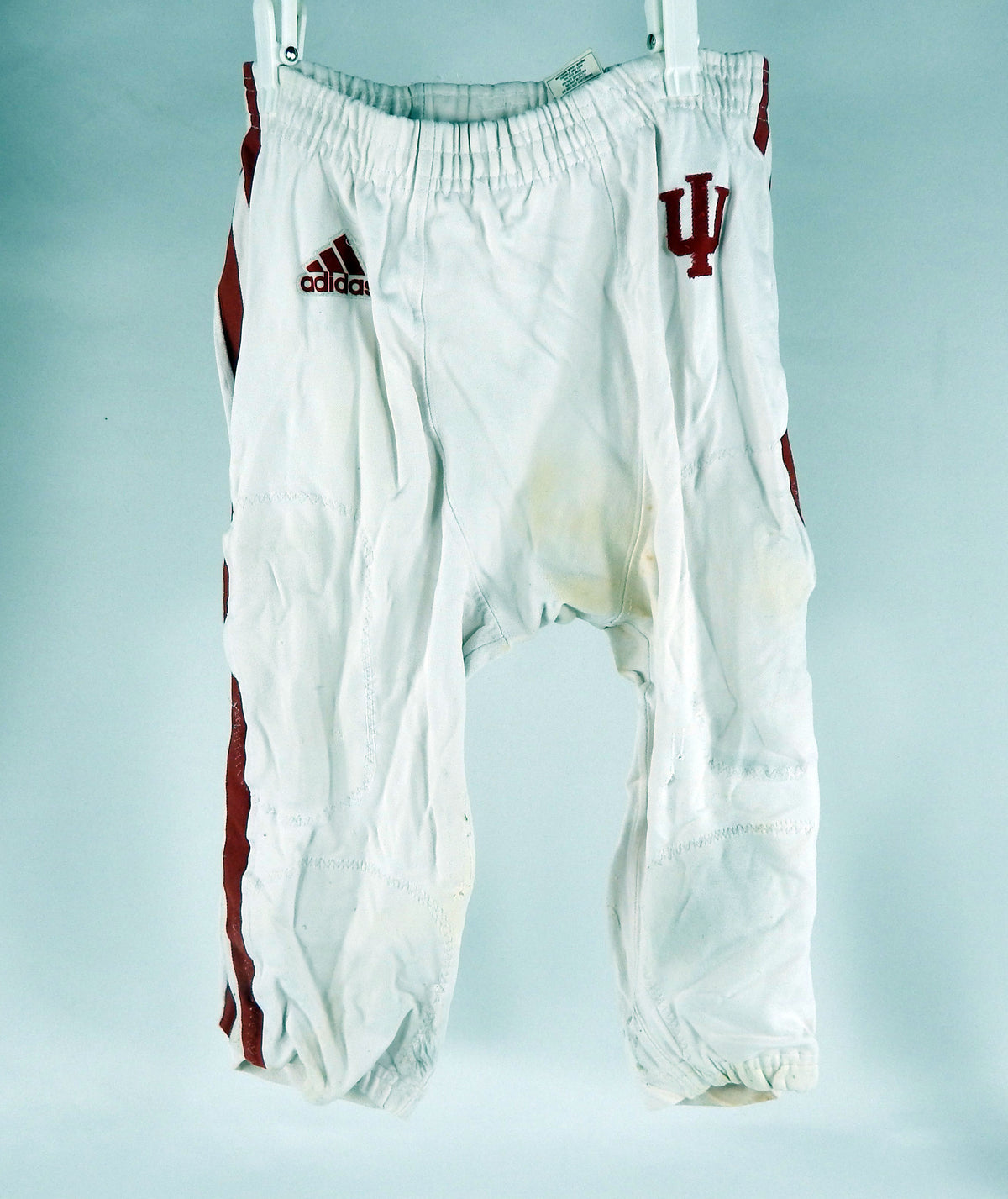 Indiana Hoosiers #50 Game Used White Pants 3XL DP67472