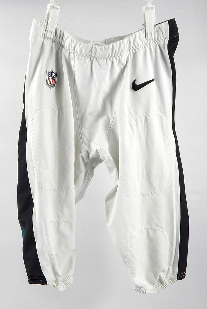 2023 Philadelphia Eagles Boston Scott #35 Game Used White Pants 32 757