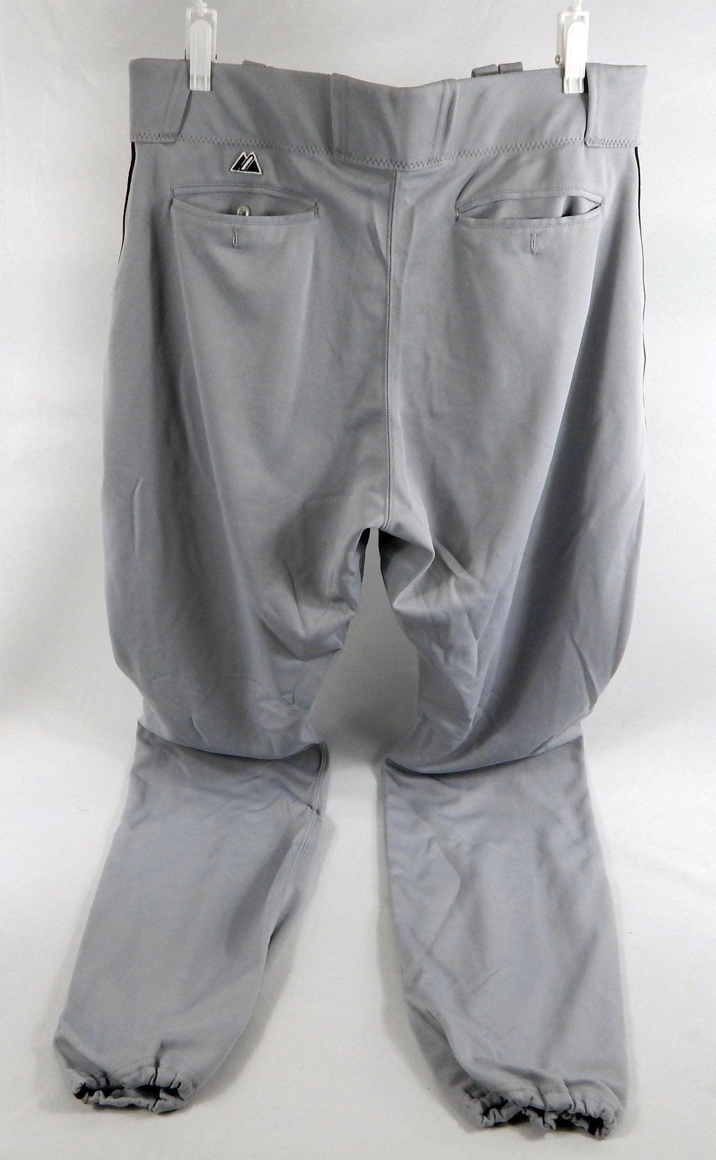 2016 Miami Marlins Drew Steckenrider #71 Game Used Grey Baseball Pants 38 101262 Pic2