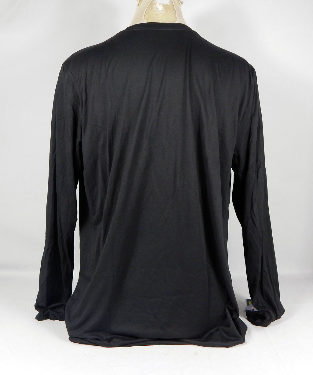 2019-20 Detroit Pistons Team Issued Black Training Long Sleeve Shirt 3XLT 85S Pic2